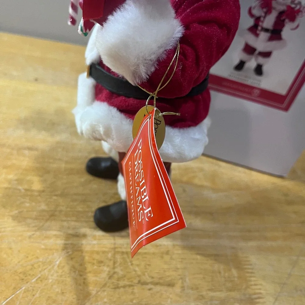 Possible Dreams Clothtique Peppermint Santa Dept 56 Exclusive Limited Edition